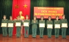 BAN CÔNG NGHỆ THÔNG TIN, PHÒNG KHOA HỌC QUÂN SỰ NHẬN BẰNG KHEN CỦA BỘ TỔNG THAM MƯU