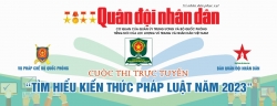 Trường SQCT hưởng ứng cuộc thi tìm hiểu pháp luật năm 2023