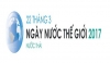 MỘT SỐ HÌNH ẢNH TUYÊN TRUYỀN HƯỞNG ỨNG NGÀY NƯỚC SẠCH THẾ GIỚI 2017