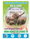 Một số hình ảnh tuyên truyền hưởng ứng Ngày Môi trường Thế giới 05/6/2016