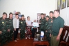 Trường Đại học Chính trị thăm tặng quà gia đình chính sách