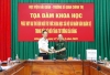 Trường Đại học Chính trị phối hợp với Học viện Hải quân tổ chức tọa đàm khoa học đề tài cấp Bộ Quốc phòng