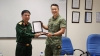 Đoàn công tác Trường Đại học Chính trị thăm, làm việc  tại Trường Đào tạo sĩ quan - Học viện Huấn luyện lực lượng vũ trang Singapore