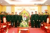 Trung tướng Trịnh Văn Quyết chúc mừng Trường Sĩ quan Chính trị  nhân Ngày Nhà giáo Việt Nam 20/11