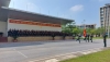 Tập huấn một số động tác mới của đội ngũ Tổ Quân kỳ