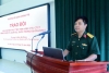 Trao đổi kinh nghiệm thực tiễn tiến hành công tác đảng, công tác chính trị trong nhiệm vụ quân sự, quốc phòng địa phương