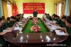 Đoàn công tác của Trường Đại học Chính trị thăm và kiểm tra  học viên thực tập tại Trung đoàn 19, Sư đoàn 968