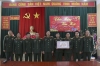 Thủ trưởng Nhà trường thăm, kiểm tra, chúc Tết  tại khu B và khu C