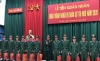 Trường Đại học Chính trị tổ chức Lễ tiễn quân nhân hoàn thành nghĩa vụ quân sự tại ngũ năm 2020