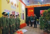 Đoàn công tác của Trường Sĩ quan Chính trị thăm, kiểm tra và động viên các đơn vị trực Tết