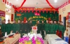 Đồng chí Hiệu trưởng Nhà trường thăm và kiểm tra công tác trực sẵn sàng chiến đấu và tổ chức Tết Nguyên đán Ất Tỵ tại Tiểu đoàn 4