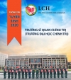 NHỮNG THÔNG TIN THÍ SINH CẦN BIẾT  KHI ĐĂNG KÝ SƠ TUYỂN, XÉT TUYỂN VÀO HỆ ĐẠI HỌC QUÂN SỰ TRƯỜNG SĨ QUAN CHÍNH TRỊ NĂM 2020 (Mã trường: LCH; mã ngành: 7310202)