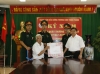 TRƯỜNG ĐẠI HỌC CHÍNH TRỊ: THĂM VÀ TẶNG QUÀ TRUNG TÂM ĐIỀU DƯỠNG THƯƠNG BINH THUẬN THÀNH, BẮC NINH