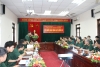 Đoàn cán bộ Học viện Quân y đến thăm và trao đổi kinh nghiệm tại Trường Đại học Chính trị