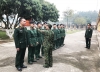 Tiểu đoàn 8 - Trường Đại học Chính trị làm tốt công tác vệ sinh phòng dịch Covid-19 trong điều kiện thời tiết chuyển mùa