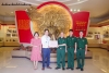 Hội Văn học nghệ thuật tỉnh Bắc Ninh đến thăm và trao tặng sách, tạp chí cho Trường Đại học Chính trị