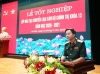 Trường Đại học Chính trị tổ chức Lễ tốt nghiệp lớp Chuyển loại  cán bộ chính trị cấp phân đội khoá 13 năm học 2020 - 2021