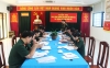 Trung tâm Thông tin Khoa học quân sự/Bộ Quốc phòng  kiểm tra hoạt động Thông tin Khoa học quân sự  tại Trường Đại học Chính trị