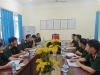 Gặp mặt trao đổi kinh nghiệm huấn luyện địa hình quân sự