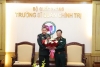 Đoàn đại biểu Quân đội Hoàng gia Campuchia thăm và làm việc tại Trường Sĩ quan Chính trị