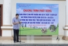 Tiểu đoàn 5, Trường Đại học Chính trị phối hợp với phường Vệ An, thành phố Bắc Ninh chung tay làm sạch môi trường