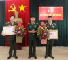 LỄ TRAO TẶNG HUY HIỆU ĐẢNG ĐỢT 19/5/2018 TẠI ĐẢNG BỘ TRƯỜNG ĐẠI HỌC CHÍNH TRỊ