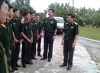 THỦ TRƯỞNG NHÀ TRƯỜNG KIỂM TRA HỌC VIÊN THỰC TẬP TRUNG ĐỘI TRƯỞNG TẠI CÁC ĐƠN VỊ CƠ SỞ