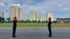 Thống nhất một số động tác Điều lệnh đội ngũ cho cán bộ, giảng viên Nhà trường năm học 2023 - 2024