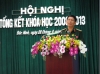 Tiểu đoàn 3 tổ chức thành công Hội nghị  Tổng kết năm học 2012 - 2013 và khoá học 2008 - 2013