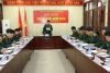 Đảng ủy Trường Đại học Chính trị tiến hành phiên họp cuối  năm 2015