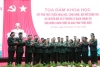 Toạ đàm khoa học: Đột phá phát triển khoa học, công nghệ, đổi mới  sáng tạo và chuyển đổi số ở Trường Đại học Chính trị -  Khó khăn, thách thức và giải pháp thực hiện