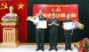 Lễ trao tặng Huy hiệu 30 năm tuổi Đảng nhân dịp Kỷ niệm 75 năm Cách mạng Tháng Tám và Quốc khánh Nước Cộng hòa xã hội chủ nghĩa Việt Nam