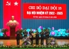 Chi bộ Đại đội 15, Đảng bộ Tiểu đoàn 5 tổ chức thành công Đại hội Chi bộ nhiệm kỳ 2022 - 2025