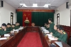 Đoàn công tác Tổng cục Kỹ thuật đến tham quan và trao đổi kinh nghiệm tại Trường Đại học Chính trị
