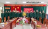 Thủ trưởng Ban Giám hiệu Trường Sĩ quan Chính trị chúc mừng các khoa giáo viên nhân Ngày Nhà giáo Việt Nam 20/11