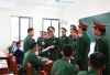 Thủ trưởng Bộ Tổng Tham mưu đến thăm và kiểm tra  tại Trường Đại học chính trị