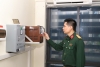 Phòng Tham mưu - Hành chính phối hợp làm tốt nhiệm vụ bảo dưỡng cấp 2 trạm tổng đài Khu A