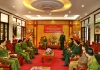 ĐÓN TIẾP ĐOÀN CÁN BỘ TRƯỜNG ĐẠI HỌC PHÒNG CHÁY, CHỮA CHÁY ĐẾN THĂM, GIAO LƯU VỚI NHÀ TRƯỜNG