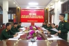 Đoàn công tác Trường Đại học Chính trị tổ chức nghiên cứu, trao đổi xây dựng chương trình, đề xuất phương án quản lý đào tạo tại  các học viện, nhà trường thuộc quân chủng, binh chủng