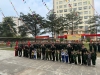 Tiểu đoàn 6 phối hợp với Trường Mầm non Liên Cơ tổ chức cho các cháu mầm non tham quan đơn vị