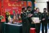 Thủ trưởng Trường Đại học Chính trị thăm, chúc Tết các cơ quan, đơn vị trực Tết Nguyên đán Nhâm Dần 2022
