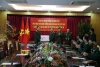 Trung tướng Ngô Minh Tiến, Phó Tổng Tham mưu trưởng QĐND Việt Nam thăm, kiểm tra và chúc Tết Trường Sĩ quan Chính trị