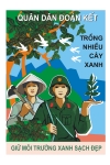 02 TÁC PHẨM ĐOẠT GIẢI KHUYẾN KHÍCH CUỘC THI “VẼ TRANH CỔ ĐỘNG VỀ BẢO VỆ MÔI TRƯỜNG TRONG QUÂN ĐỘI NĂM 2016”