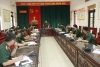 Trường Đại học Chính trị tổ chức tiếp nhận học viên trúng tuyển đào tạo quân sự năm 2021