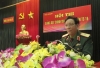 HỘI THI GIẢNG DẠY CHÍNH TRỊ CHO HỌC VIÊN CUỐI KHÓA Ở TIỂU ĐOÀN 1