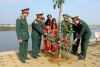 Tuổi trẻ Trường Đại học Chính trị khánh thành công trình “Hàng cây Thanh niên”