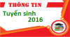 Danh sách Thí sinh trúng tuyển đợt 1 năm 2016