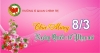 Chúc mừng Ngày Quốc tế Phụ nữ 8/3