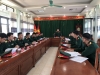 Kiểm tra học viên thực tập trung đội trưởng ở ngoài đơn vị cơ sở