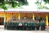 Đoàn công tác Nhà trường thăm, kiểm tra, chúc Tết các đơn vị Khu B, Khu C